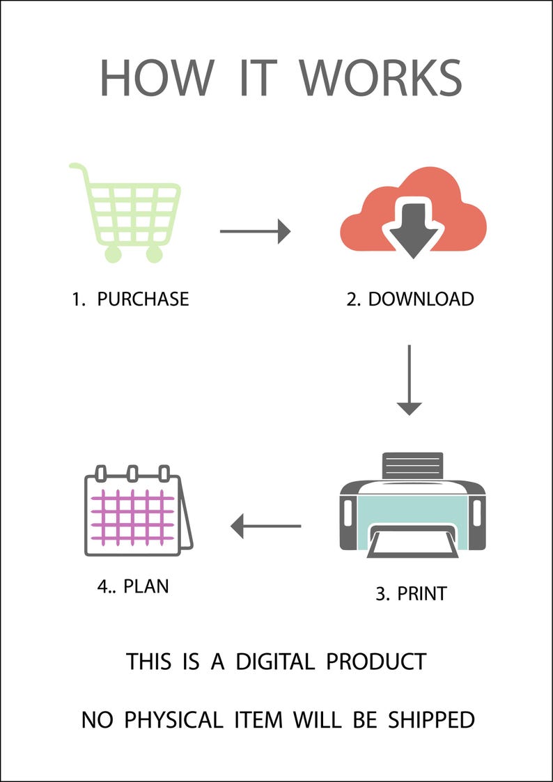 Minimalist Planner Bundle | Daily, Weekly, Budget (PDF Instant Download) image 2