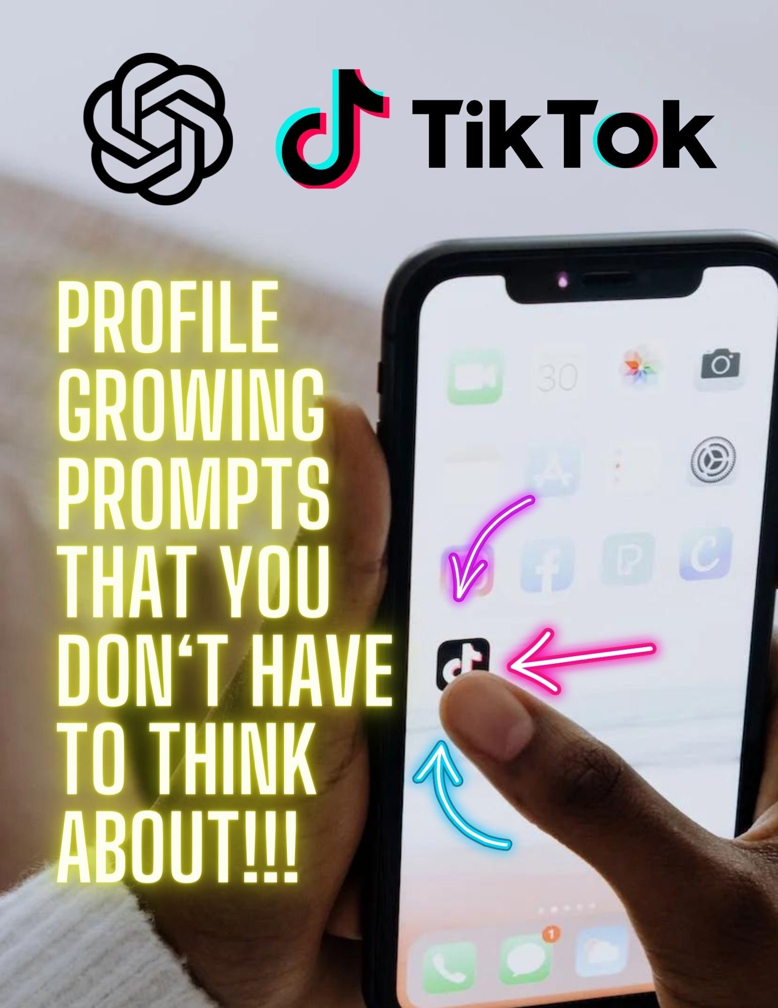 2500 Chatgpt Tiktok Prompts Social Media Marketing Made EASY for Brands ...