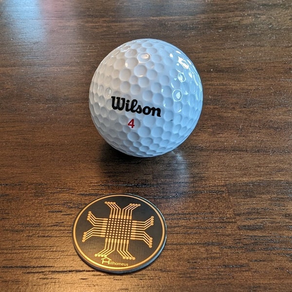 3 Pack - Circuit Board Golf Ball Marker  - Premium Golf Ball Marker for Geeks, Hackers, Programmers