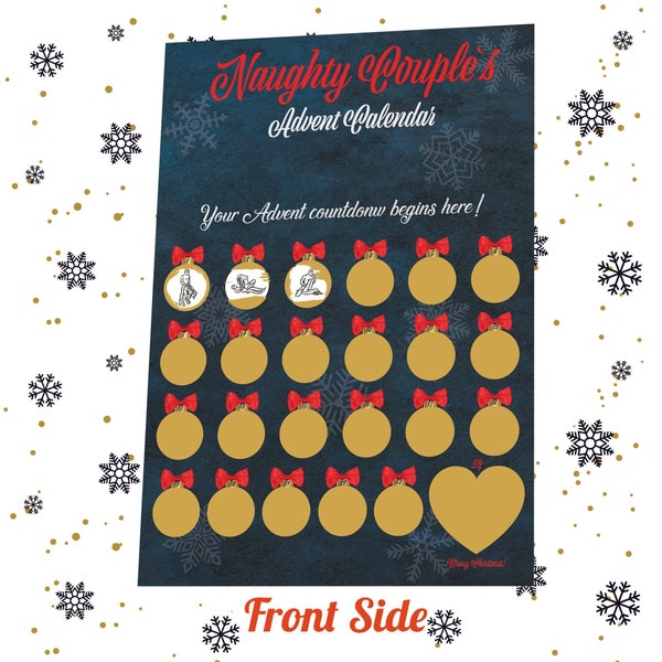 Naughty Advent Calendar Etsy