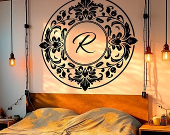 Personalized Name Wall Decal, Custom Vinyl Lettering