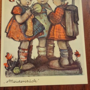 vintage Hummel plaque
