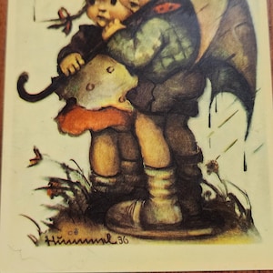 vintage Hummel plaque