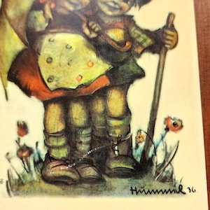 vintage Hummel plaque