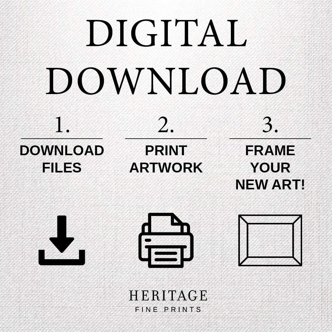 Spring Peonies Art Print Farmhouse PRINTABLE Neutral Painting Wall Art