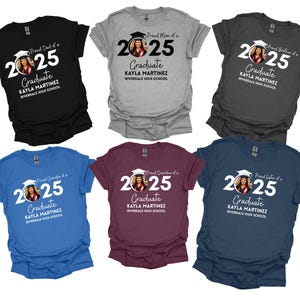 Personalized Graduation Shirt: Proud Family Graduate 2025