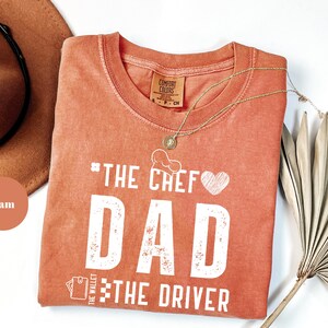 Camiseta com cargo engraçado para pai Comfort Colors, presente engraçado para pai, camiseta para papai, presente de dia dos pais para ele, camiseta para pai sarcástico, presente legal para marido
