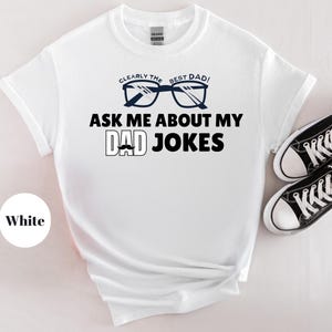 Dad Jokes Shirt: Humorous Father&#39;s Day Tee