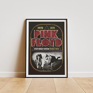 Pink Floyd Poster , Pink Floyd Poster Print ,Pink Floyd Album Poster , Artist Poster , Music Gift , Pink Floyd , Rock Poster