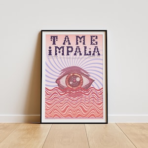 Tame Impala Album Poster, Tame Impala Album Poster,Tame Impala Room Decor,Tame Impala Poster, Tame Impala Currents,Tame Impala The Slow Rush