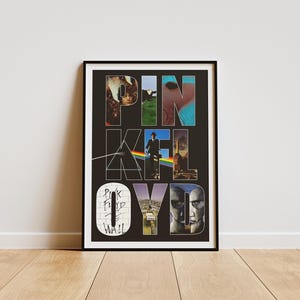 Pink Floyd Poster , Pink Floyd Poster Print ,Pink Floyd Album Poster , Artist Poster , Music Gift , Pink Floyd , Rock Poster