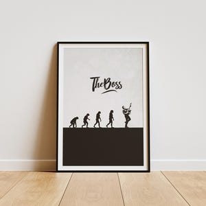 Bruce Springsteen Poster , Bruce Springsteen Poster Print ,Bruce Springsteen Album Poster , Artist Poster , Music Gift , Bruce Springsteen