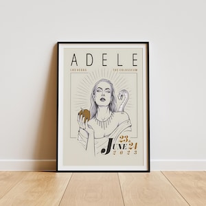 Adele Poster, Adele Album Poster, Adele Room Decor, , Minimalist Album Poster, Artist Poster , Adele