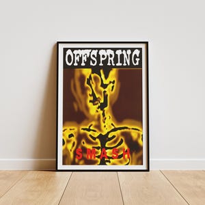 The Offspring, The Offspring Poster, The Offspring Room Decor,  Minimalist Album Poster, Artist Poster