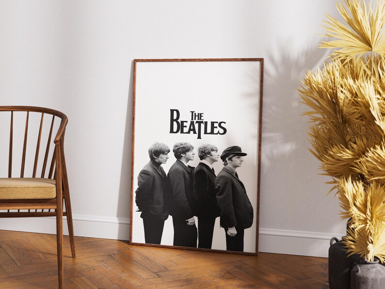The Beatles Poster , the Beatles Poster Print , the Beatles Room Decor ...