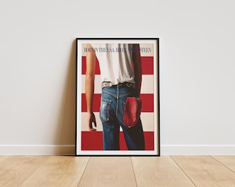 Bruce Springsteen Poster , Bruce Springsteen Poster Print ,Bruce Springsteen Album Poster , Artist Poster , Music Gift , Bruce Springsteen