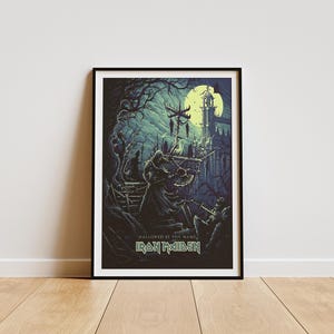 Iron Maiden Poster, Iron Maiden Album Poster, Iron Maiden, Poster Geschenk