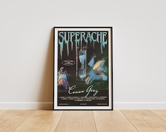 Conan Gray Poster, Conan Gray Album Poster, Conan Gray Room Decor, Conan Gray Artist, Conan Gray Currents, Found Heaven