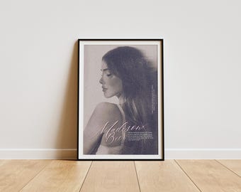 Madison Beer Album Poster, Madison Beer Artist Album Poster, Madison Beer Room Decor, Unframed Album Poster,