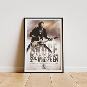Bruce Springsteen Poster , Bruce Springsteen Poster Print ,Bruce Springsteen Album Poster , Artist Poster , Music Gift , Bruce Springsteen