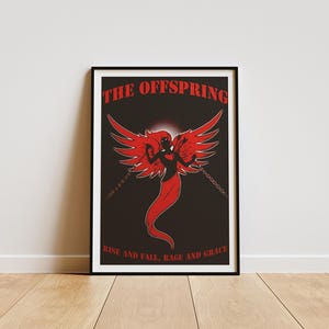 The Offspring, The Offspring Poster, The Offspring Room Decor,  Minimalist Album Poster, Artist Poster