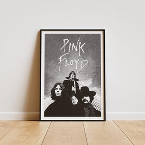 Pink Floyd Poster , Pink Floyd Poster Print ,Pink Floyd Album Poster , Artist Poster , Music Gift , Pink Floyd , Rock Poster