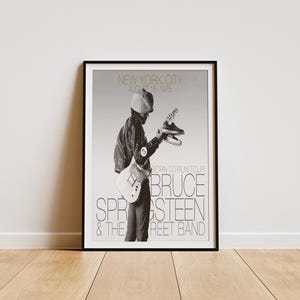Bruce Springsteen Poster , Bruce Springsteen Poster Print ,Bruce Springsteen Album Poster , Artist Poster , Music Gift , Bruce Springsteen
