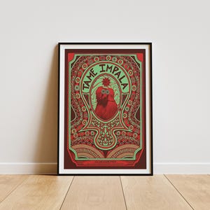 Tame Impala Album Poster, Tame Impala Album Poster,Tame Impala Room Decor,Tame Impala Poster, Tame Impala Currents,Tame Impala The Slow Rush