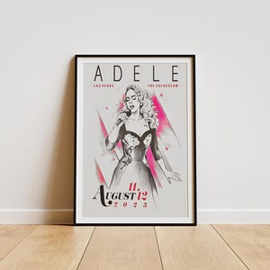 Adele Poster, Adele Album Poster, Adele Room Decor, , Minimalist Album Poster, Artist Poster , Adele