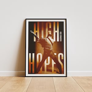 Bruce Springsteen Poster , Bruce Springsteen Poster Print ,Bruce Springsteen Album Poster , Artist Poster , Music Gift , Bruce Springsteen