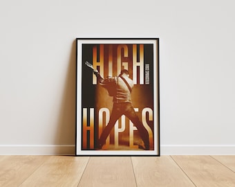 Bruce Springsteen Poster , Bruce Springsteen Poster Print ,Bruce Springsteen Album Poster , Artist Poster , Music Gift , Bruce Springsteen