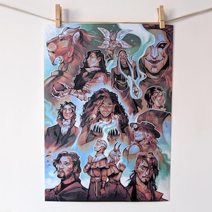 A4 print Critical Role Campaign 4
