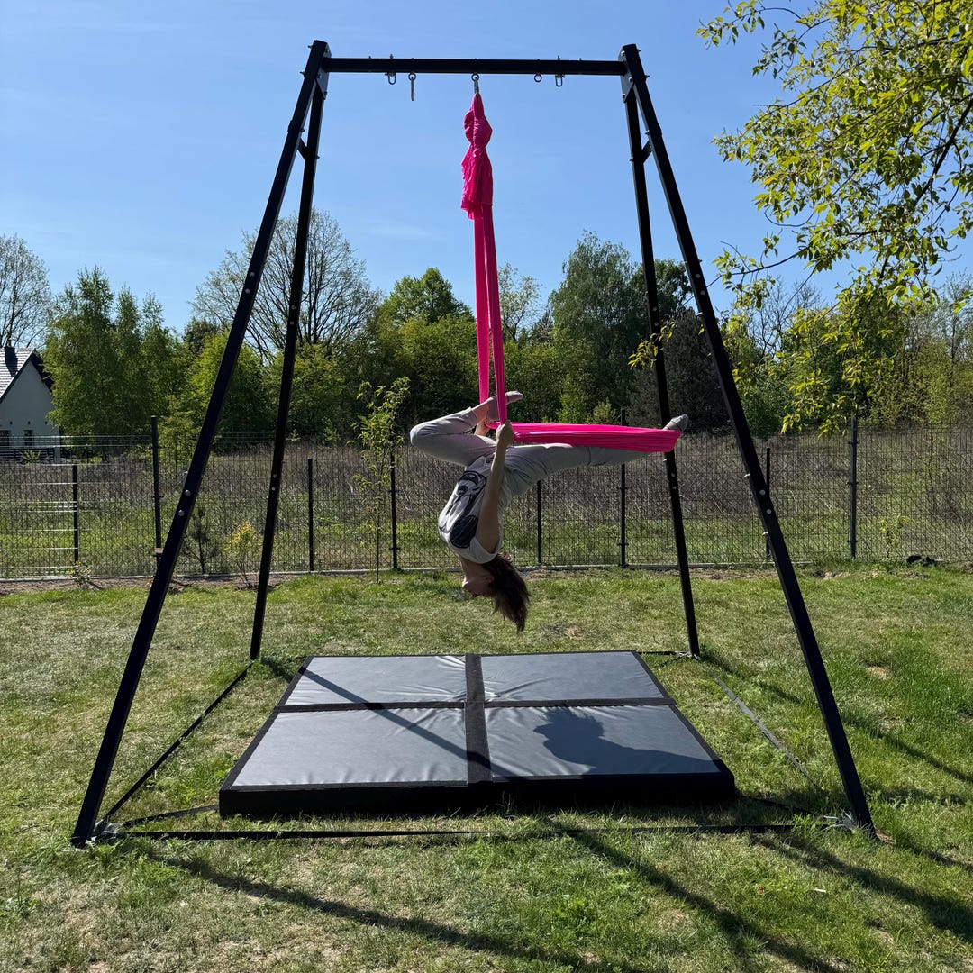 Adjustable Aerial Rig | Portable Steel Frame, Home & Outdoor - Etsy