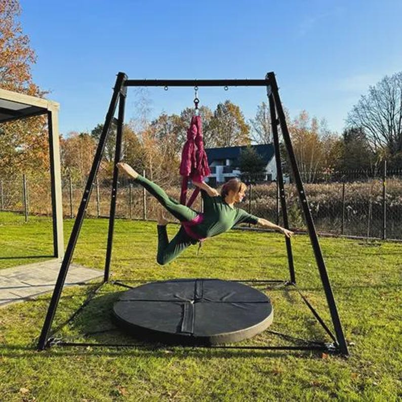 Adjustable Aerial Rig | Portable Steel Frame, Home & Outdoor - Etsy