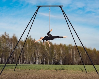 Portable Aerial Rig for Kids up to 4,3m – Train Anywhere, Anytime!