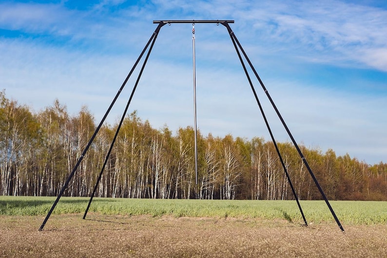 Professional Aerial Rig: Freestanding Silks, Lyra, Trapeze Frame - 6.6m ...