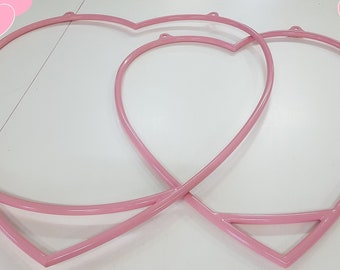 Heart-Shaped Aerial Hoop | Lyra for Aerial Dance | Custom Size & Color