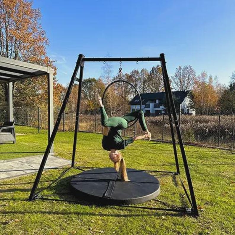 Adjustable Aerial Rig | Portable Steel Frame, Home & Outdoor - Etsy