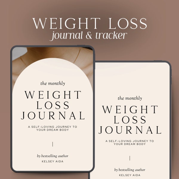 Weight Loss Journal Weight Loss Planner Goodnotes Planner Weightloss Journal Weightloss Tracker Fitness Journal Weight Loss Tracker PDF