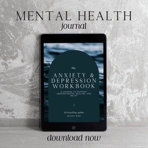 Anxiety Journal Depression Journal Goodnotes Healing Journal Prompts Self Care Journal Wellness Journal Mindfulness Journal PDF Mood Tracker