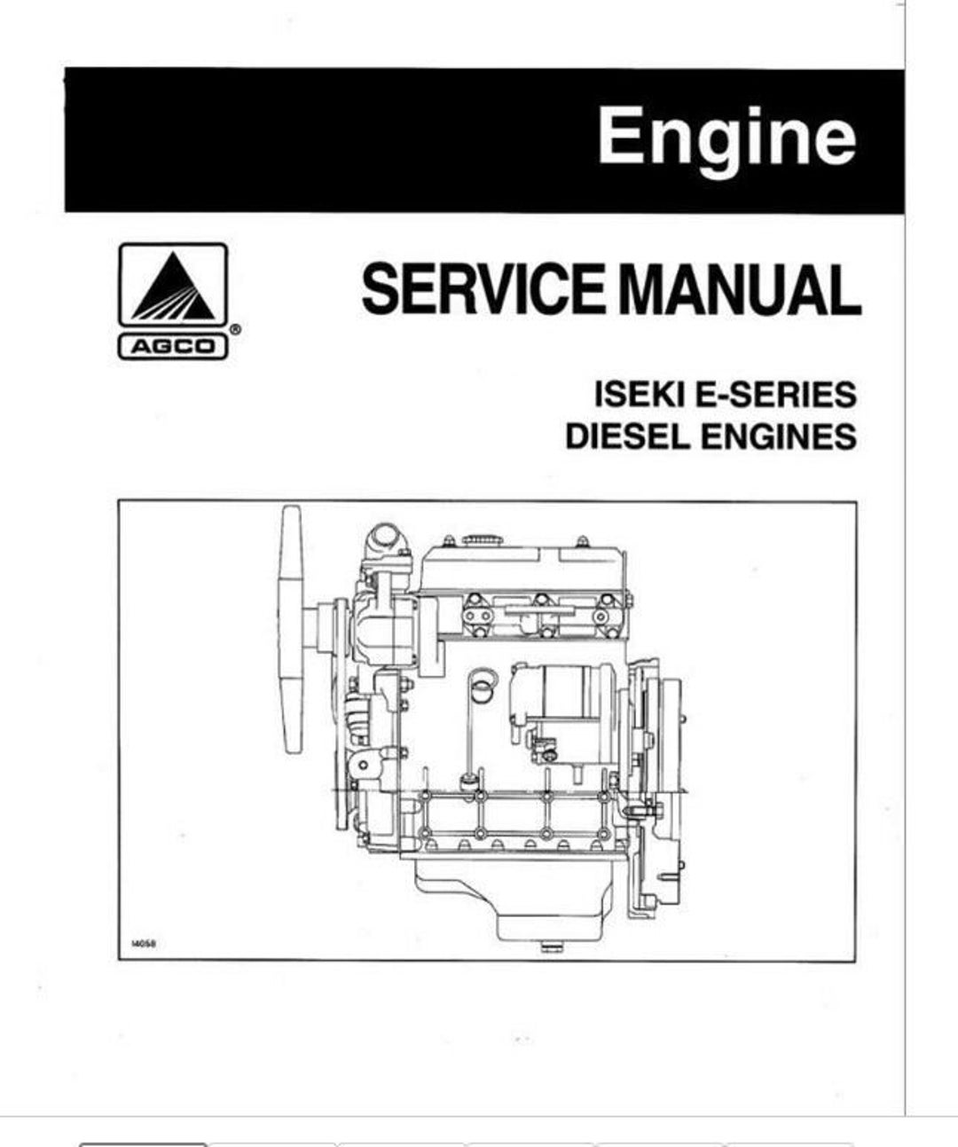 Iseki E Engine Series Manual Etsy Australia