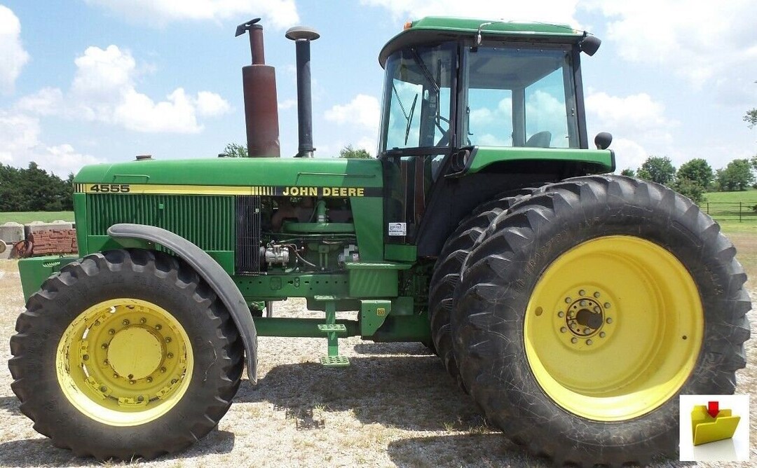 John Deere Tractors 4055 4255 4455 4555 4755 4955 Workshop Manual Get ...