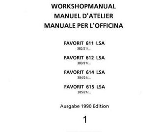 Fendt Favorit LSA 611 612 614 615 2 volumes Dealers Werkplaatshandboek Bestel hem vandaag nog.