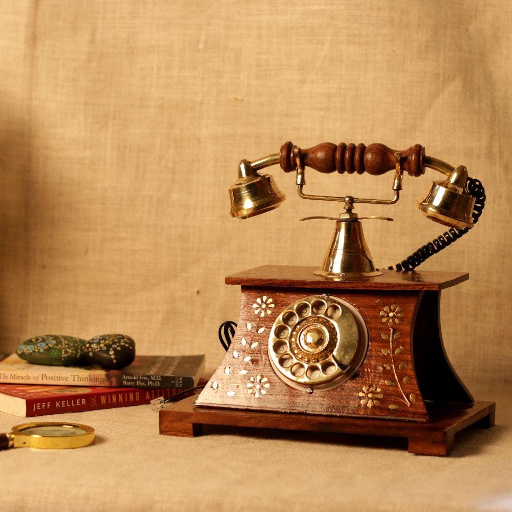 Europäisches Retro -Telefon Kostengünstiges Retro -Antiquitäten Telefon Für