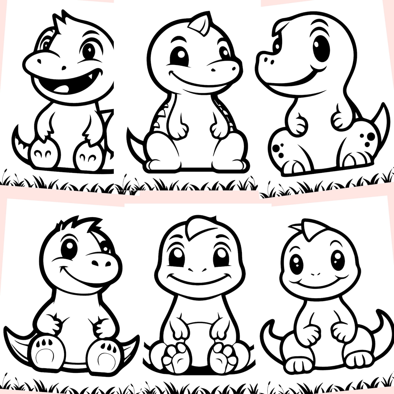 Super Easy Coloring Pages for Toddlers, Printable Bold and Easy Designs ...
