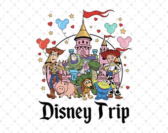 Toy Story Png, Toy Story Clipart, Toy Story Shirt, Family Trip Png, Family Vacation Svg, Friend Squad Png, Vacay Mode Png, Magical Kingdom