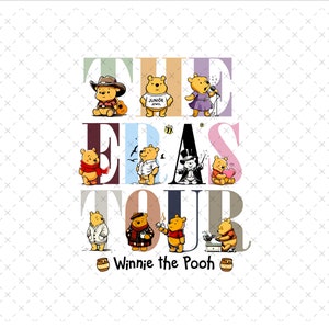 Winnie The Pooh Png, Winnie svg, Die Eras Tour Winnie PNG, Winnie The Pooh Eras Tour Png, Winie The Eras Tour svg, Die Eras Tour svg