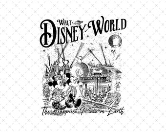 Mouse and Friends Png, Happiest Place On Earth Svg, Magical Castle Svg, Magic Kingdom Png, Family Vacation Png, Family Trip Svg