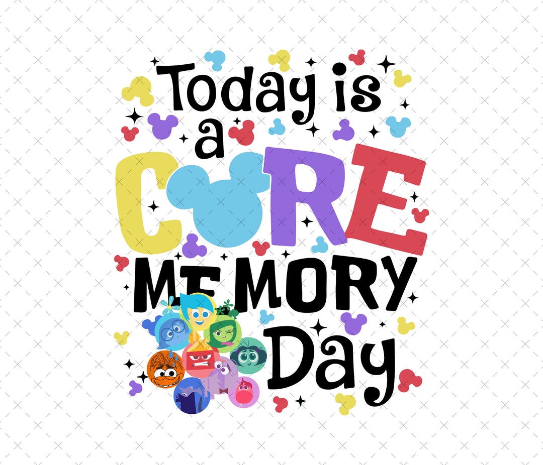 Today is a Core Memory Day Png Svg, Inside Out 2 Png, All the Feels Png ...