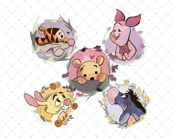 Retro Winnie The Pooh Png, Winnie The Pooh Png, Winnie The Pooh Sublimation,Family Vacation Png, Family Trip Png, Vacay Mode Png, Only Png